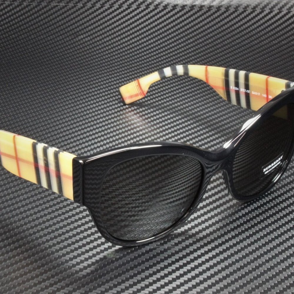 Burberry Women's Black Women's Sunglasses - Picture 3 of 5